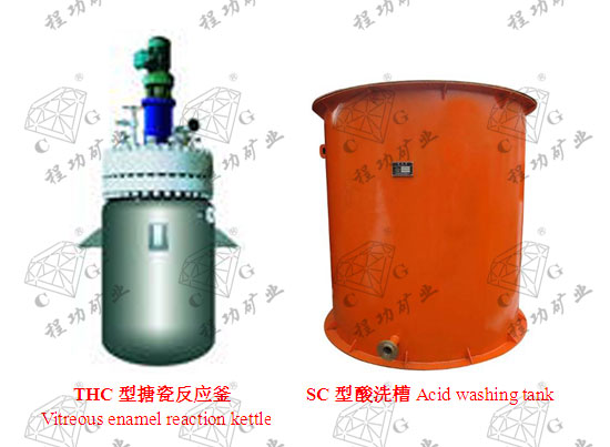THC型搪瓷反應釜 Vitreous enamel reaction kettle  SC型酸洗槽Acid washing tank